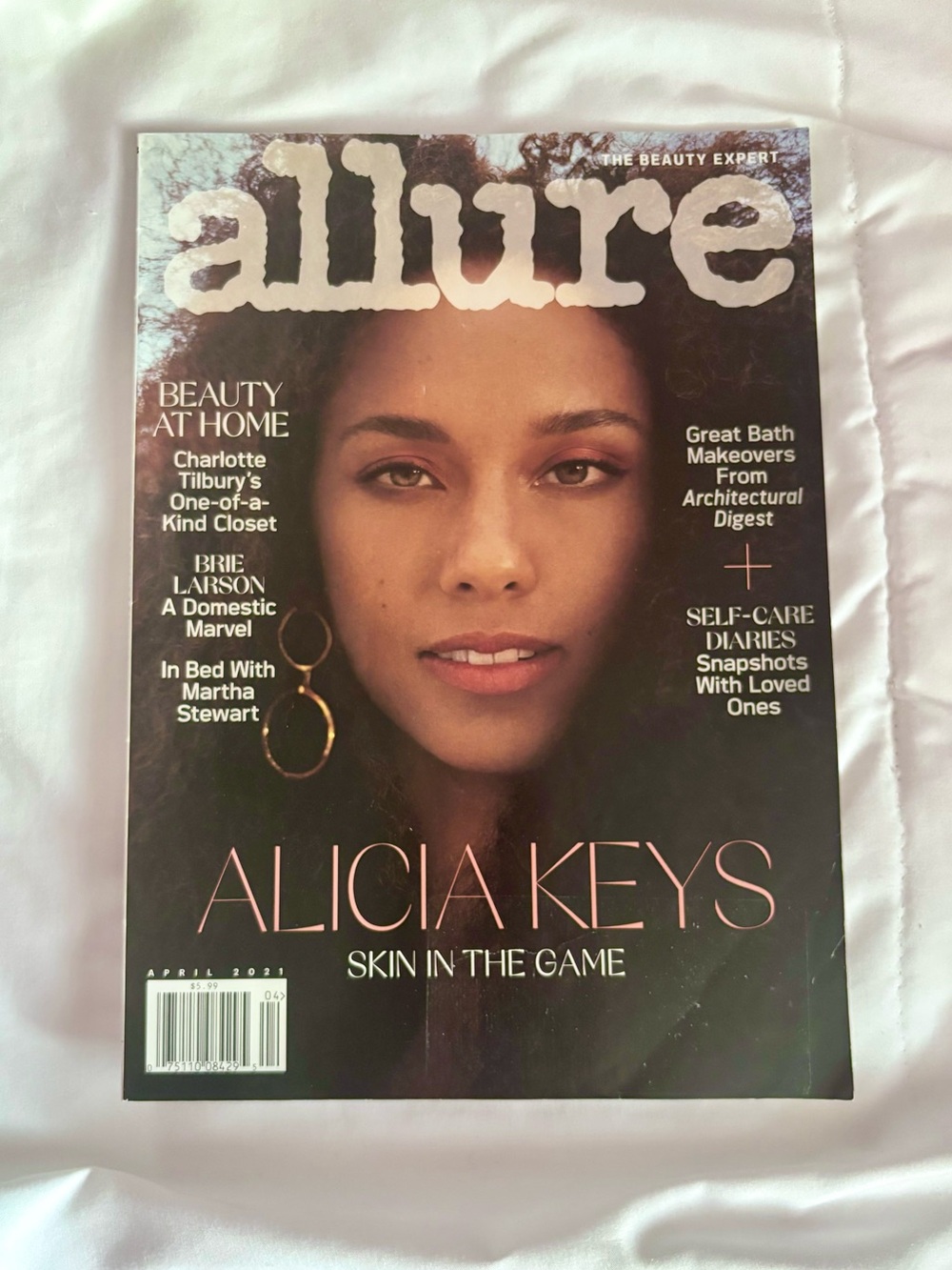 Allure Magazine Featuring Alicia Keys April 2021